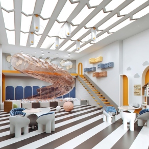 现代儿童娱乐室3D模型下载